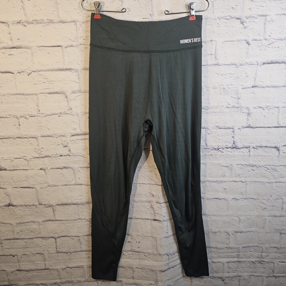 Women’s Best Hold High Waisted Leggings Jungle Green Size Large